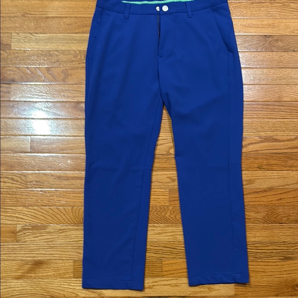 Bonobos Blue M Flex Golf Pants 32/30 Slim Fit